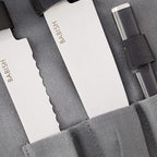 Babish German High-Carbon 1.4116 Steel Cutlery Knife Set, 3-Piece w/Kitchen - Image 5