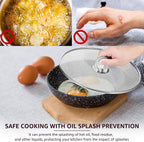 3PCS Stainless Steel Splatter Guard, 9.8" 11.4" 13" Frying Pan Splatter Screens - Image 5