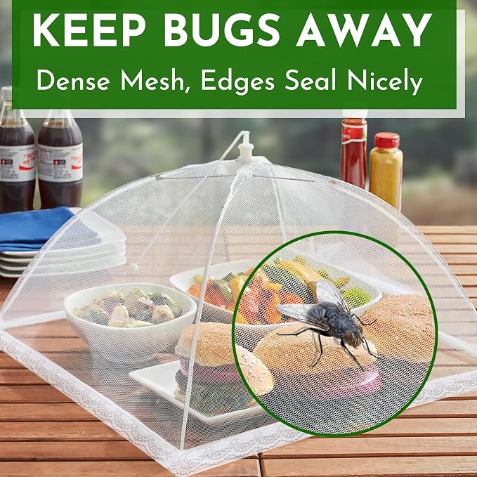 Mesh Food Covers for Outside - Image 3