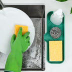 Zulay Kitchen Large Silicone Sponge Holder – Flexible Sink Organizer Tray - Image 3