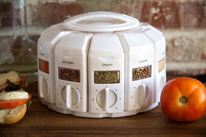 KitchenArt Spice Rack, Select-A-Spice Auto-Measure Rotating Spice Rack - Image 2
