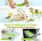 NFK Ice Cube Tray with Lid & Bin - Image 5