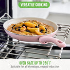 GreenLife Non Stick Fry Pan Set, Non-Toxic PFAS-Free Ceramic Skillets, - Image 5