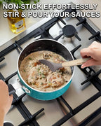 Cook N Home Non Stick Sauce Pan, 2 Quarts Saucepan - Image 4