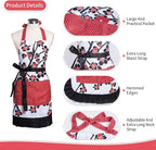 Lovely Flower Pattern Retro Aprons - Image 4