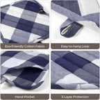 Cotton Pot Holders for Kitchen Heat Resistant Potholder, Hot Pads, Trivet - Image 3
