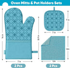 Oven Mitts and Pot Holders Set - Image 2