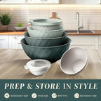 COOK WITH COLOR Mixing Bowls with Lids - Image 2