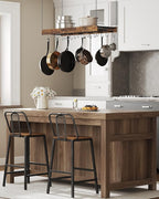 CHOEZON Hanging Pot Rack, Ceiling Wall Mounted Pot Rack - Image 3