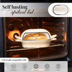 Dutch Oven For Sourdough Bread Baking – Enamelled Cast Iron Bread Loaf Pot – - Image 3