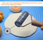 Tianman Rolling Pin Pizza Roller, Marble Roller Non-Stick T-Type, - Image 5