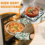 Eucalyptus Leaf Oven Mitts and Pot Holders Set - Image 6