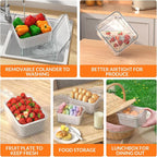 5 PCS Large Fruit Storage Containers - Image 7