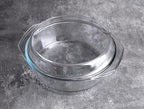 Round Tempered Glass Casserole Dish - Image 7