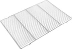 Wire Cooling Racks For Baking 9.3"X13.6" Oven Safe Small Grid Fits Air by Turbokey