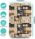 Fun Coffee Mat 23inx15in, Coffee Bar Mat - Image 5