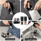 VEVOK CHEF Mini Salt and Pepper Grinder set - Image 2