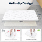 Closefriend Diatomaceous Earth Stone Bath Mat, Quick Dry Non-Slip Super - Image 2
