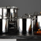 Stainless Steel Large Stock Pot, LIANYU 16 QT Heavy Duty Stockpot - Image 4