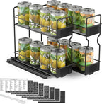 SpaceAid Pull Out Spice Rack Organizer by SpaceAid