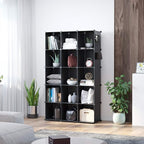C&AHOME Cube Storage Organizer, 16-Cube Shelves Units, Plastic Storage Cubes - Image 5