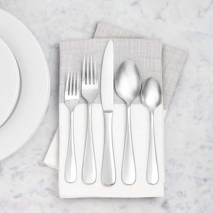 Amazon Basics Stainless Steel Dinner Knives - Image 7