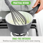 GreenLife 16 Piece Nonstick Cookware Set, Soft Grip Non-Toxic PFAS-Free Ceramic - Image 8