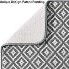 Dish Drying Mat for Kitchen 2 Pack, Ultra Absorbent Microfiber Dishes Drainer - Image 3