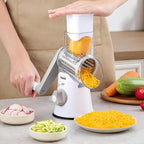 Geedel Rotary Cheese Grater, Kitchen Mandoline Vegetable Slicer - Image 8