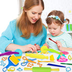 LCY WEDSHI Dough Tool Set, Dough Accessories Includes Animal Molds, Cutters - Image 6
