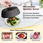 Microwave Splatter cover, Glass Microwave Cover - Image 3