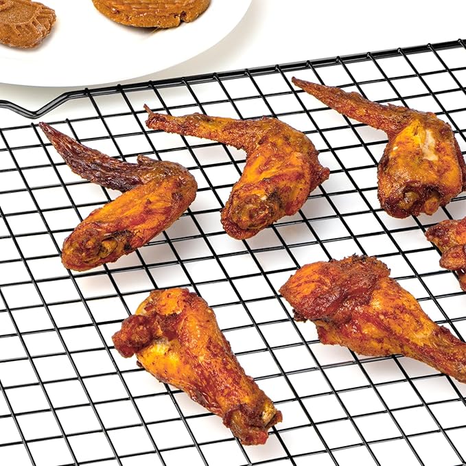 BRIOUT Cooling Rack for Baking, 16x10 Inches Baking Rack, Thick Wire Cookie - Image 7