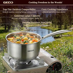 GEDO Food-Grade 316L Stainless Steel Sauce Pan - Image 9