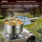 GEDO Food-Grade 316L Stainless Steel Sauce Pan - Image 9