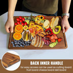 Acacia Wood Cutting Boards Set of 3 - Image 3