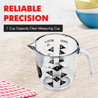 Chef Craft Select Plastic Measuring Cup, 1 Cup Capacity - Image 2