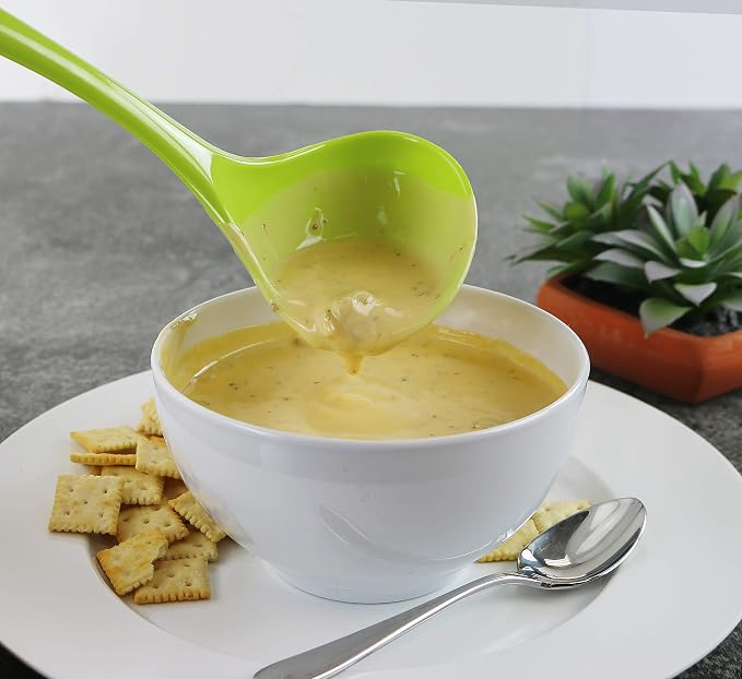 Reston Lloyd Melamine Soup Ladle Kitchen Utensil, Durable BPA-Free Plastic - Image 3