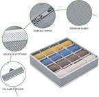 Joyoldelf Sock Drawer Organizer Divider Underwear Organizer 16-cell Fabric - Image 7