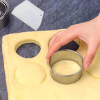 8pc Round & Circle Cookie Cutter Set - Image 7