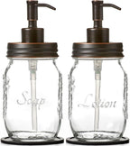 Mason Jar Soap and/or Lotion Dispenser by Industrial+Rewind