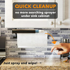 SpaceAid SprayNeat 2 in 1 Paper Towel Holder - Image 3