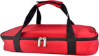 HW1236 Glass Casserole with Insulated Bag, Hiking & Beach Trip-Retains Hot and - Image 6