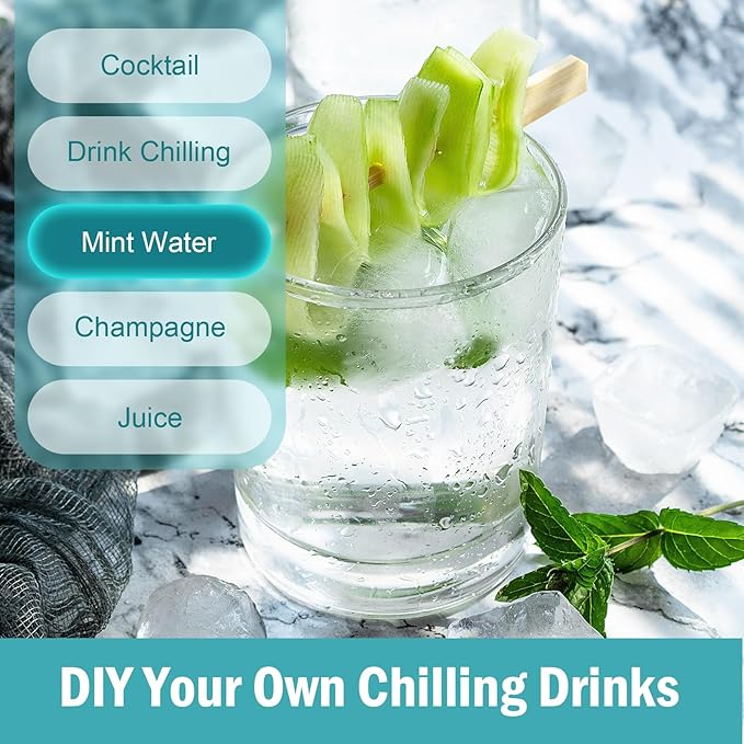 3 Pack Ice Cube Trays with Lids, Flexible Silicone Bottom - Image 6