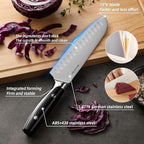 6-Piece Knife Block Sets，Stainless Steel Kitchen Knife Set - Image 4