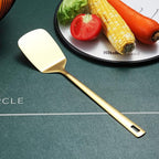 Berglander Gold Spatulas, Solid Turner Titanium Gold Plating, Barbecue Metal - Image 2
