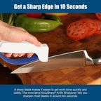AccuSharp Hand-Held Carbide Blade Sharpener, Kitchen Knife and Chef Knife - Image 3