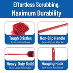 SPARTA 40501EC05 Plastic Large Scrub Brush, Kitchen Brush, Utility Brush - Image 4