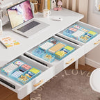 Marbrasse 3 Packs Desk Drawer Organizers, Metal Mesh Dividers - Image 5
