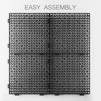 Tioncy 10 Pcs Bar Countertop Supplies Interlocking Mats 12 x 12 Inch Rubber - Image 4