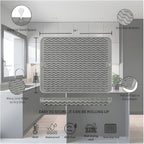 Silicone Drying Mat 16 × 12 – Gray Non-Slip Sink Mat - Image 2